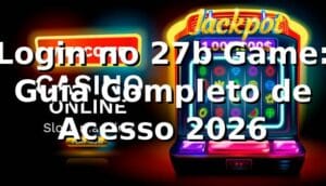 Login no 27b Game: Guia Completo de Acesso 2026